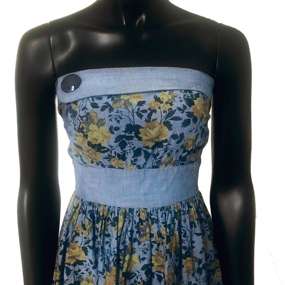 🍒 2/20$ MODCLOTH (Mystic) cute summer dress - Picture 3 of 12